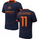 adult & kids Inter Milan Soccer Uniform 11 Luis Henrique Jersey 2526 Third Activewear Blue Shirt