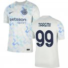 adult & kids Inter Milan Soccer Uniform 99 Mehdi Taremi Jersey 2526 Away Activewear White Shirt