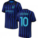 adult & kids Inter Milan Soccer Uniform 10 Lautaro Martinez Jersey 2526 Home Activewear Blue Shirt