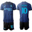 adult & kids Inter Milan Soccer Uniform suit 10 Lautaro Martinez Jersey set 2526 Home Shirt Blue kit
