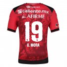 adult & kids Tijuana Soccer Uniform 19 Gilberto Mora Jersey 2526 Home Activewear Red Shirt