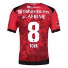 adult & kids Tijuana Soccer Uniform 8 Ivan Tona Jersey 2526 Home Activewear Red Shirt