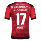 adult & kids Tijuana Soccer Uniform 17 Ramiro Arciga Jersey 2526 Home Activewear Red Shirt