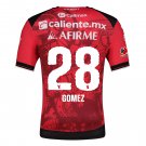 adult & kids Tijuana Soccer Uniform 28 Jesus Gomez Jersey 2526 Home Activewear Red Shirt