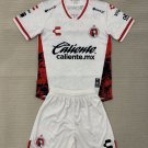 adult & kids Tijuana Soccer Uniform suit Blank Jersey set 2526 Away Activewear White Shirt kit