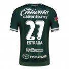 adult & kids Leon Soccer Uniform 27 Angel Estrada Jersey 2526 Home Activewear Green Shirt