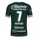 adult & kids Leon Soccer Uniform 7 Ivan Moreno Jersey 2526 Home Activewear Green Shirt