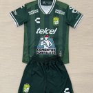 adult & kids Leon Soccer Uniform suit Blank Jersey set 2526 Away Activewear Green Shirt kit