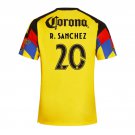 adult & kids America Soccer Uniform 20 R. Sanchez Jersey 2526 Home Activewear Yellow Shirt