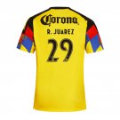 adult & kids America Soccer Uniform 29 R. Juarez Jersey 2526 Home Activewear Yellow Shirt