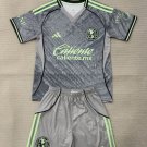 adult & kids America Soccer Uniform suit Blank Jersey set 2526 Third Activewear Gray Shirt kit