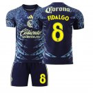 adult & kids America Soccer Uniform suit 8 Fidalgo Jersey set 2526 Away Activewear Navy Shirt kit