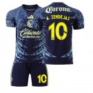 adult & kids America Soccer Uniform suit 10 A. Zendejas Jersey set 2526 Away Activewear Navy kit