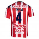 adult & kids Chivas Soccer Uniform 4 TAPIAS Jersey 2526 Home Activewear Red Shirt
