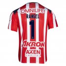 adult & kids Chivas Soccer Uniform 1 RANGEL Jersey 2526 Home Activewear Red Shirt