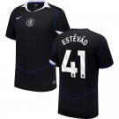 adult & kids Chelsea Soccer Uniform 41 Estêvão Jersey 2526 Third Activewear Black Shirt