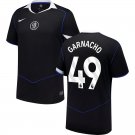 adult & kids Chelsea Soccer Uniform 49 Alejandro Garnacho Jersey 2526 Third Activewear Black Shirt
