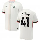 adult & kids Chelsea Soccer Uniform 41 Estêvão Jersey 2526 Away Activewear Cream Shirt