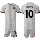 adult & kids Chelsea Soccer Uniform suit 10 Cole Palmer Jersey set 2526 Away Activewear Cream kit