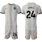 adult & kids Chelsea Soccer Uniform suit 24 Reece James Jersey set 2526 Away Activewear Cream kit