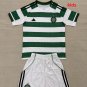 adult & kids Celtic Soccer Uniform suit Blank Jersey set 2526 Home Activewear Green Shirt kit