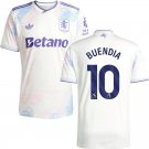 adult & kids Aston Villa Soccer Uniform 10 Emi Buendia Jersey 2526 Third Activewear White Shirt