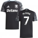 adult & kids Aston Villa Soccer Uniform 7 John McGinn Jersey 2526 Away Activewear Black Shirt