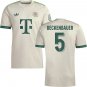 adult & kids Bayern Munchen Soccer Uniform 5 BECKENBAUER Jersey 2526 Oktoberfest Activewear White