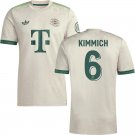 adult & kids Bayern Munchen Soccer Uniform 6 Joshua Kimmich Jersey 2526 Oktoberfest Activewear White