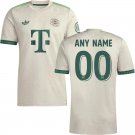 adult & kids Bayern Munchen Soccer Uniform 00 Custom name number Jersey 2526 Oktoberfest Shirt White