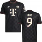 adult & kids Bayern Munchen Soccer Uniform 9 Harry Kane Jersey 2526 Champions League Shirt Black