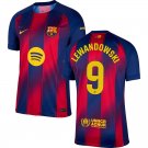 adult & kids Barcelona Soccer Uniform 9 Robert Lewandowski Jersey 2526 Home Activewear Royal Shirt