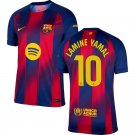 adult & kids Barcelona Soccer Uniform 10 LAMINE YAMAL Jersey 2526 Home Activewear Royal Shirt