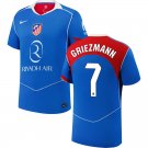 adult & kids Atletico Madrid Soccer Uniform 7 Antoine Griezmann Jersey 2526 Third Activewear Blue
