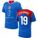 adult & kids Atletico Madrid Soccer Uniform 19 Julian Alvarez Jersey 2526 Third Activewear Blue