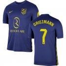 adult & kids Atletico Madrid Soccer Uniform 7 Antoine Griezmann Jersey 2526 Away Activewear Navy