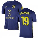 adult & kids Atletico Madrid Soccer Uniform 19 Julian Alvarez Jersey 2526 Away Activewear Navy Shirt