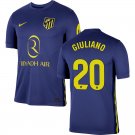 adult & kids Atletico Madrid Soccer Uniform 20 Giuliano Simeone Jersey 2526 Away Activewear Navy