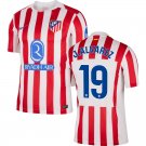 adult & kids Atletico Madrid Soccer Uniform 19 Julian Alvarez Jersey 2526 Home Activewear Red Shirt