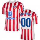adult & kids Atletico Madrid Soccer Uniform 00 Custom name number Jersey 2526 Home Activewear Red