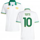 adult & kids Roma Soccer Uniform 10 Francesco Totti Jersey 2526 Third Activewear White Shirt