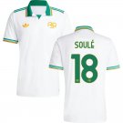 adult & kids Roma Soccer Uniform 18 Matias Soule Jersey 2526 Third Activewear White Shirt