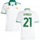 adult & kids Roma Soccer Uniform 21 Paulo Dybala Jersey 2526 Third Activewear White Shirt