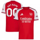 adult & kids Arsenal Soccer Uniform 00 Custom name number Jersey 2627 Home Activewear Red Shirt