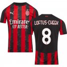 adult & kids Milan AC Soccer Uniform 8 LOFTUS-CHEEK Jersey 2526 Home Activewear Black Shirt