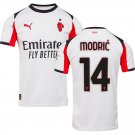 adult & kids Milan AC Soccer Uniform 14 Tijjani Reijnders Jersey 2526 Away Activewear White Shirt