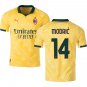 adult & kids Milan AC Soccer Uniform 14 Tijjani Reijnders Jersey 2526 Third Activewear Yellow Shirt