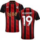 adult & kids Bournemouth Soccer Uniform 19 Justin Kluivert Jersey 2526 Home Activewear Red Shirt