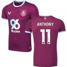 adult & kids Burnley Soccer Uniform 11 Jaidon Anthony Jersey 2526 Activewear Home Shirt