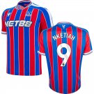 adult & kids Crystal Palace Soccer Uniform 9 Eddie Nketiah Jersey 2526 Home Activewear Blue Shirt